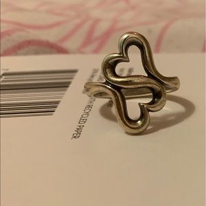 james avery heart to heart ring!